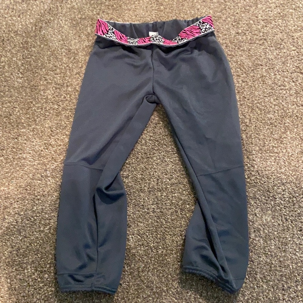 Kids girls softball pants short